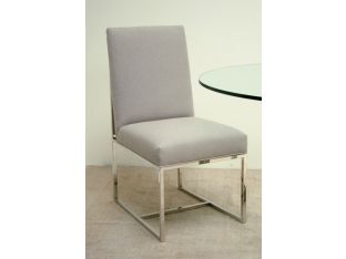 Mitchell Gold Gage Low Dining Chair in Ayers Dove