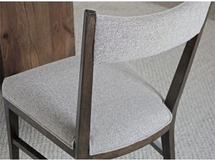 Birch Dining Chair with Natural Upholstery