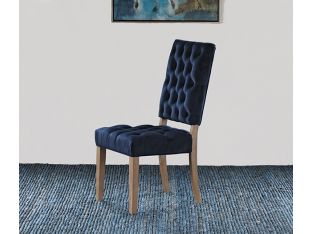 Rosalind Side Chair in Navy