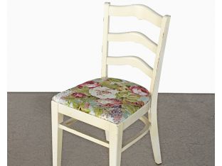 Vintage Ivory Desk Chair