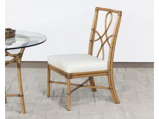 Rattan Framed Side Chair