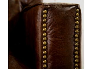 Larkin Club Chair in Cigar Leather