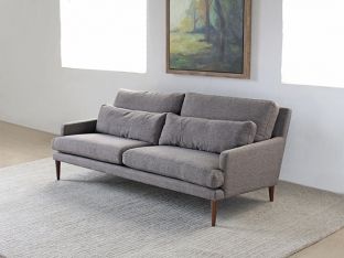 Essex Sofa with Natural Walnut Legs