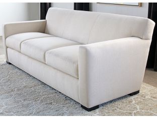 Jean Michel Frank Style Sofa in Linato Cream
