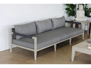 Charcoal & Grey Outdoor Sofa