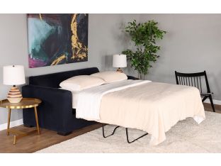 Navy 2-Cushion Sleeper Sofa w/ Air Pump