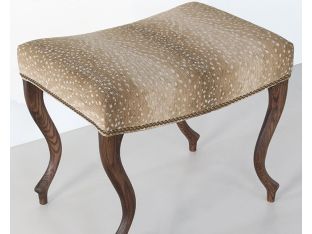 Antelope Khaki Ottoman/Stool