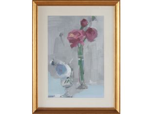 Bouquet With Pink 3  27.25W X 35.25H