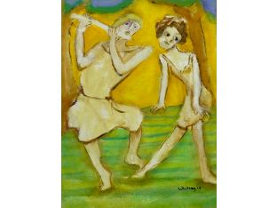 Dancing a Jig 12W x 16H