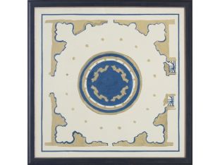 Garden in Gold 4 32.5W x 32.5H