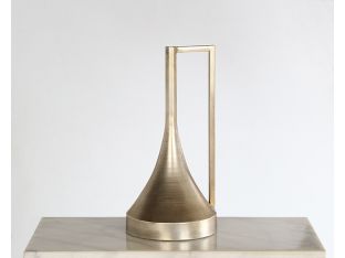 Set of 3 Handled Bronze Vases