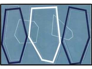 The Right Angles III 24W X 16H