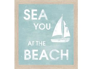 Time To Beach V  20W X 22H
