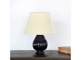 Amethyst Glass Lamp