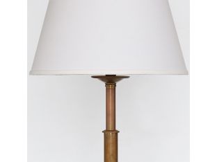 Adjustable Column Brass Table Lamp