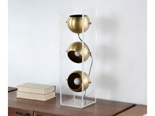 Acrylic Column Table Lamp