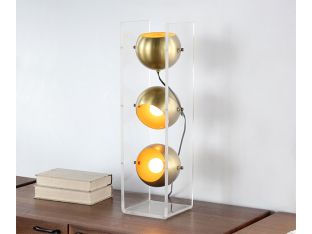 Acrylic Column Table Lamp