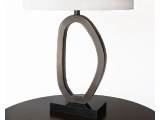 Open Slanted Oval Ring Table Lamp