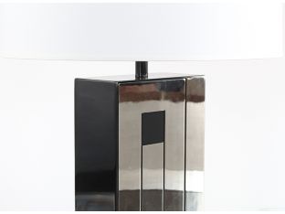 Mirror Panel Geometric Table Lamp