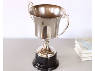 Chrome & Black Trophy