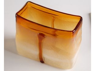 Cream Cognac Vase