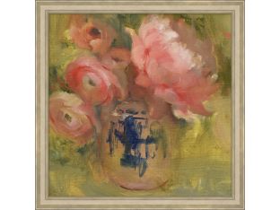 Pink Floral Arrangement 1  33.75W X 33.75H