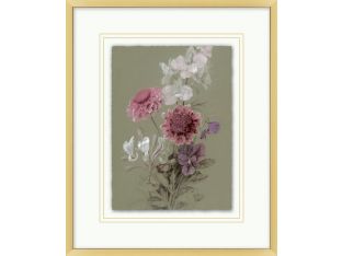 Muted Florals 5  13.82W X 16.82H